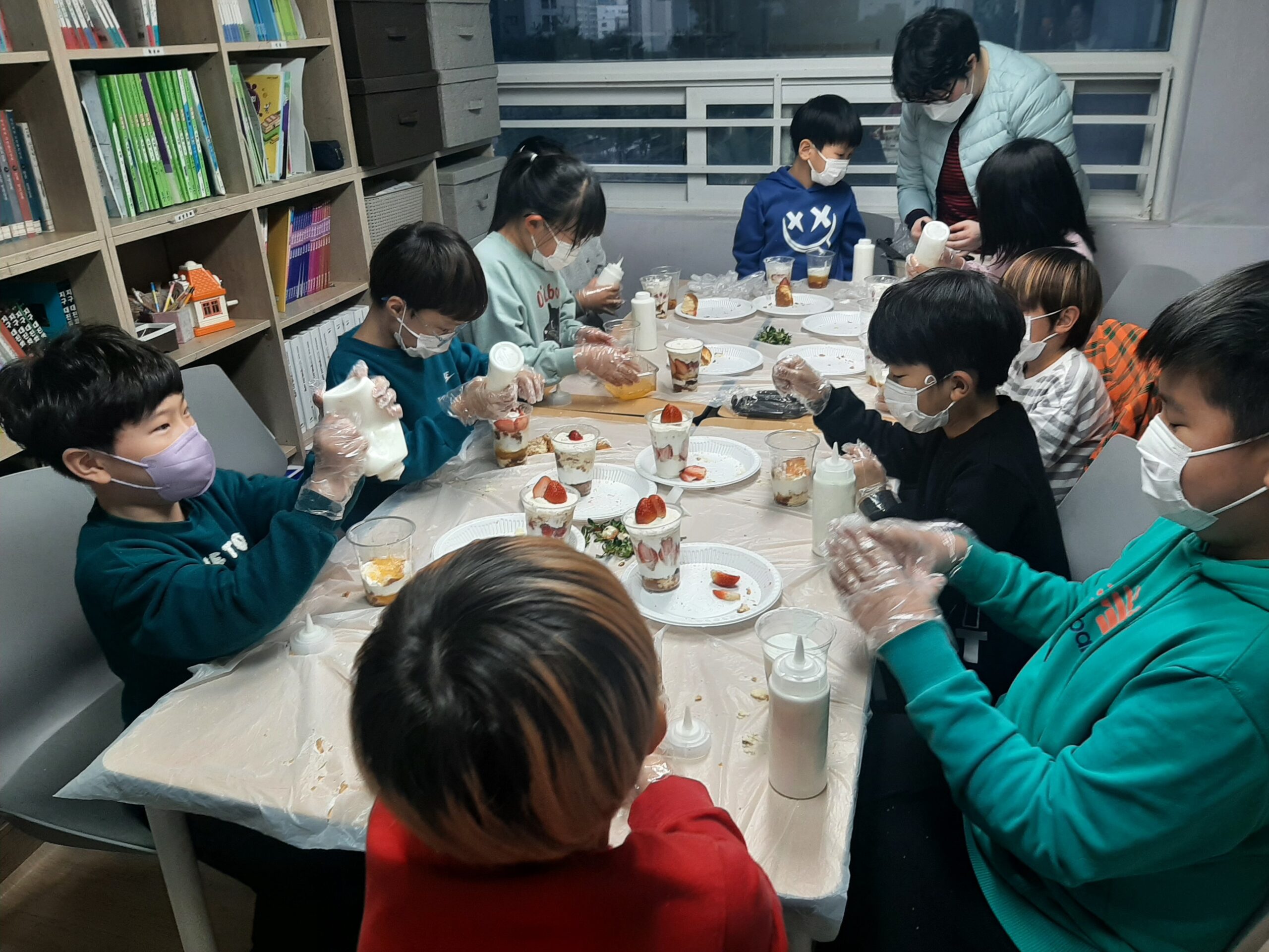 꿈터 친구들의 요리교실 – 만들고 맛보며 자라는 행복한 시간